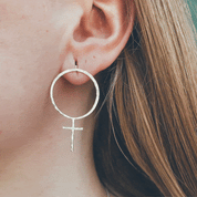 Jean Hammered Earrings