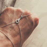 Chained Feminist Bracelet