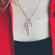 Robin Feminist Pendant