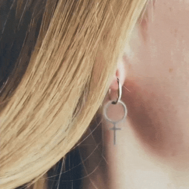 Hoop feminist 14mm