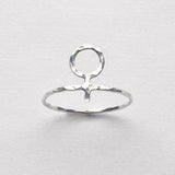 Amanda Hammered Ring