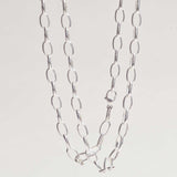 Anchor Chain Oval Silver