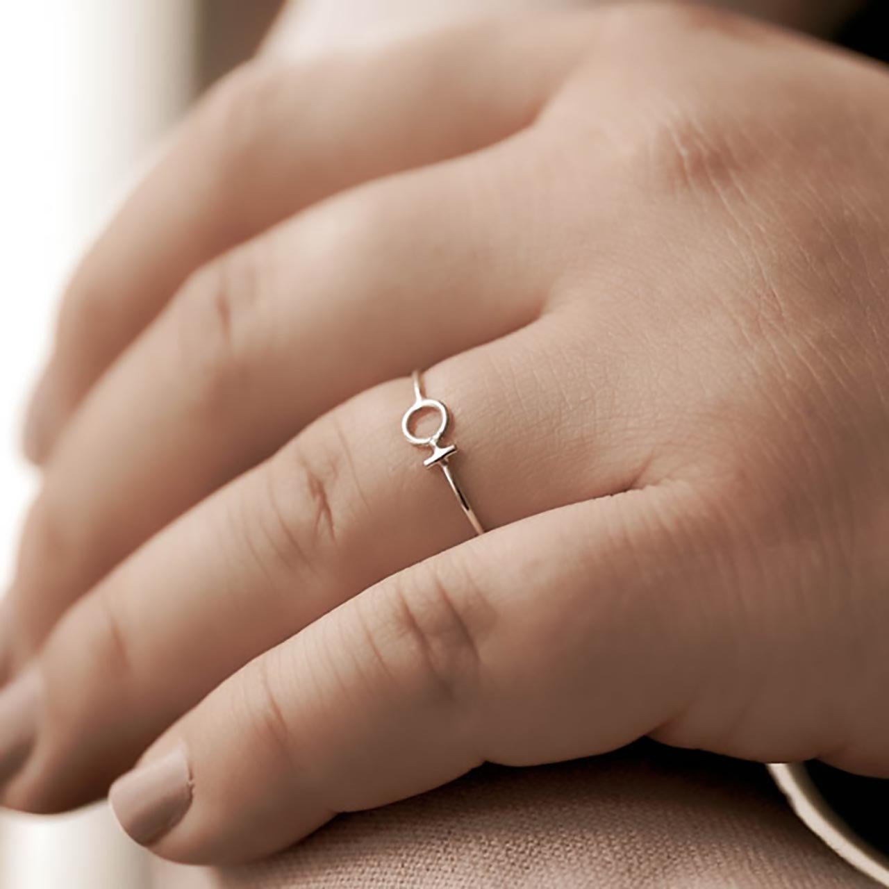 Anna Maria Ring Blank - Feministsmeden