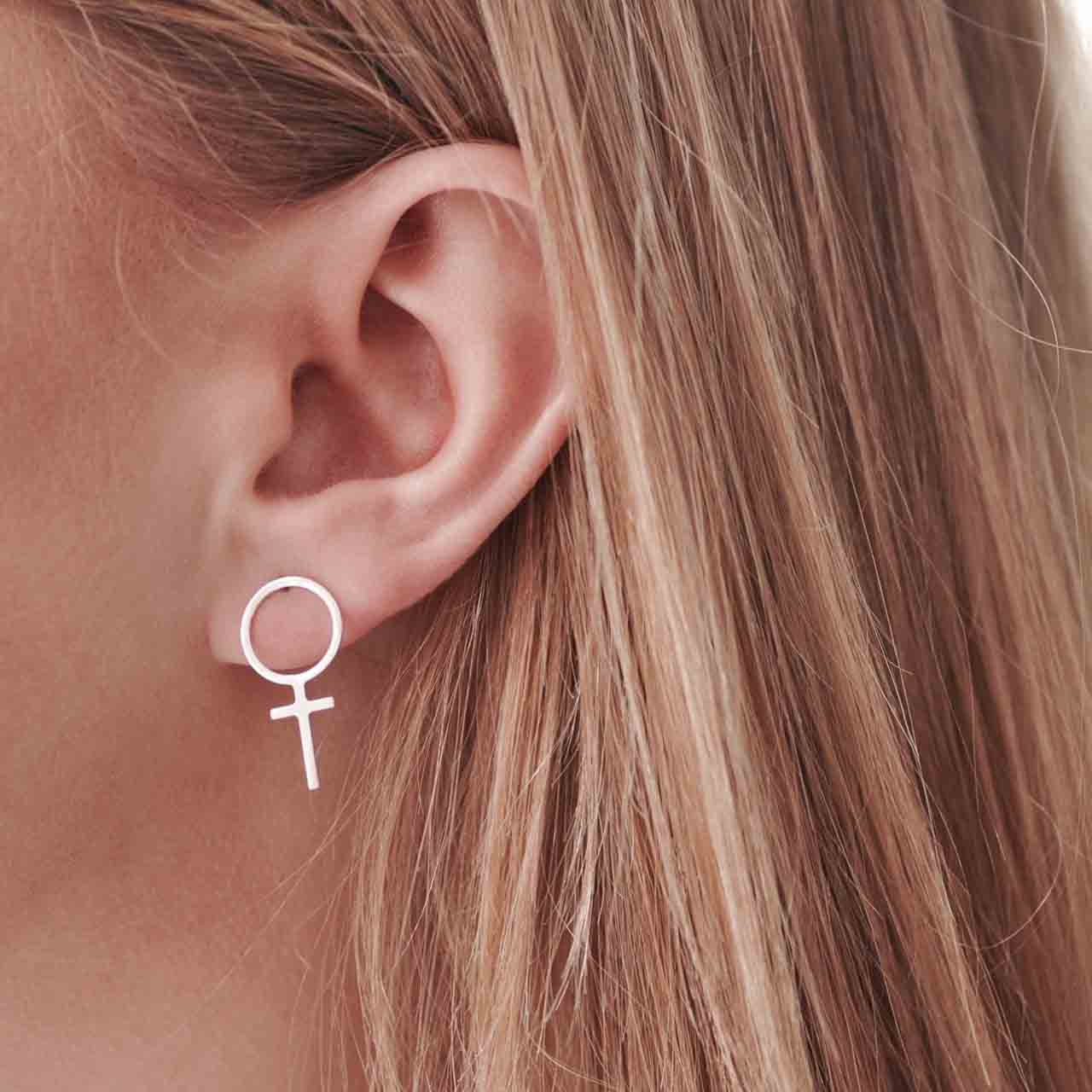 Betty Blanka örhängen - Feministsmeden