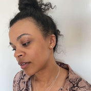 Blixtar Studs Silver - Feministsmeden