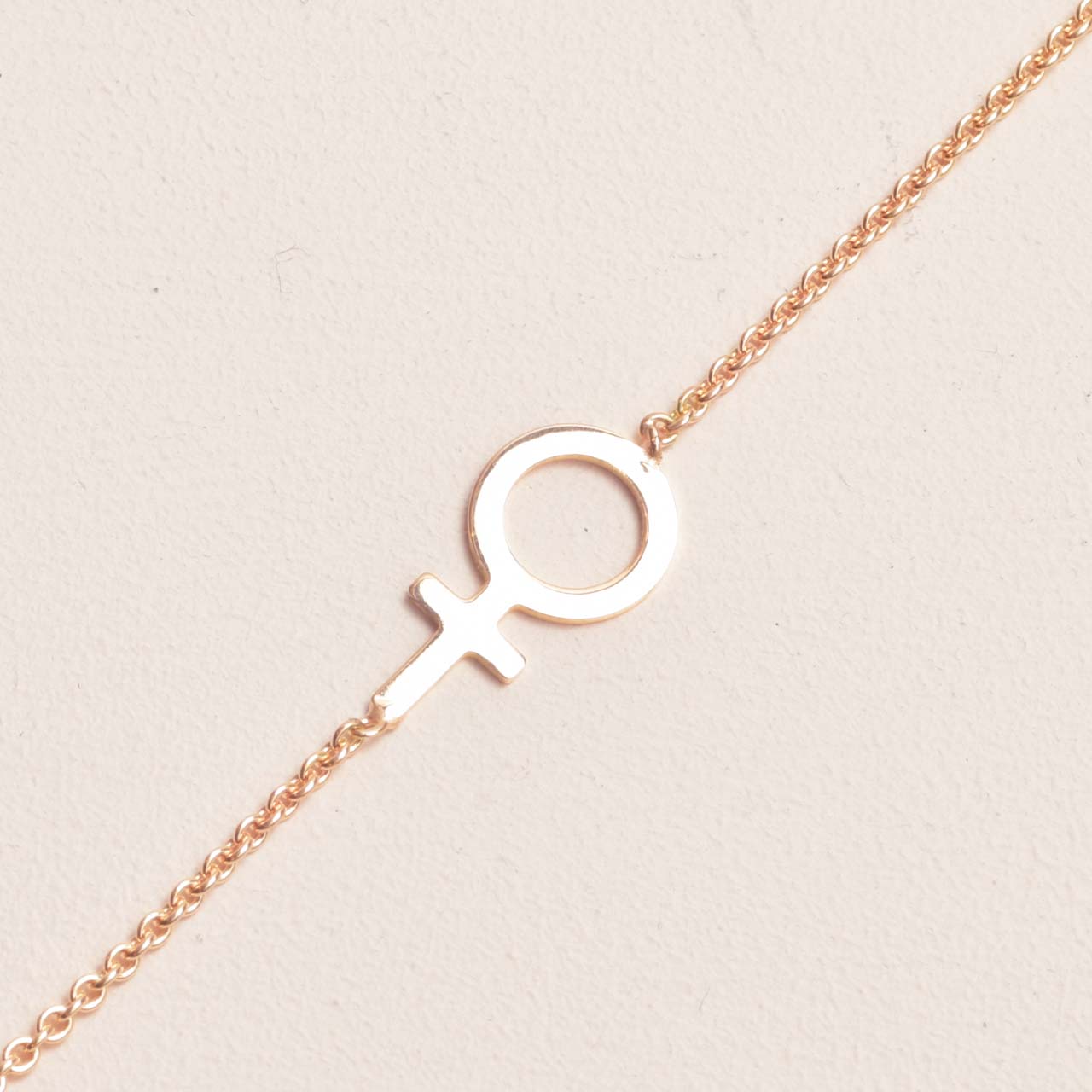 Edith Feministarmband 18k guld - Feministsmeden