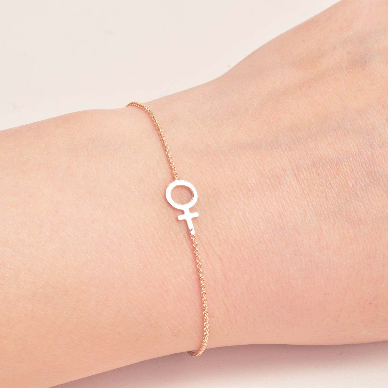 Edith Feministarmband 18k guld - Feministsmeden