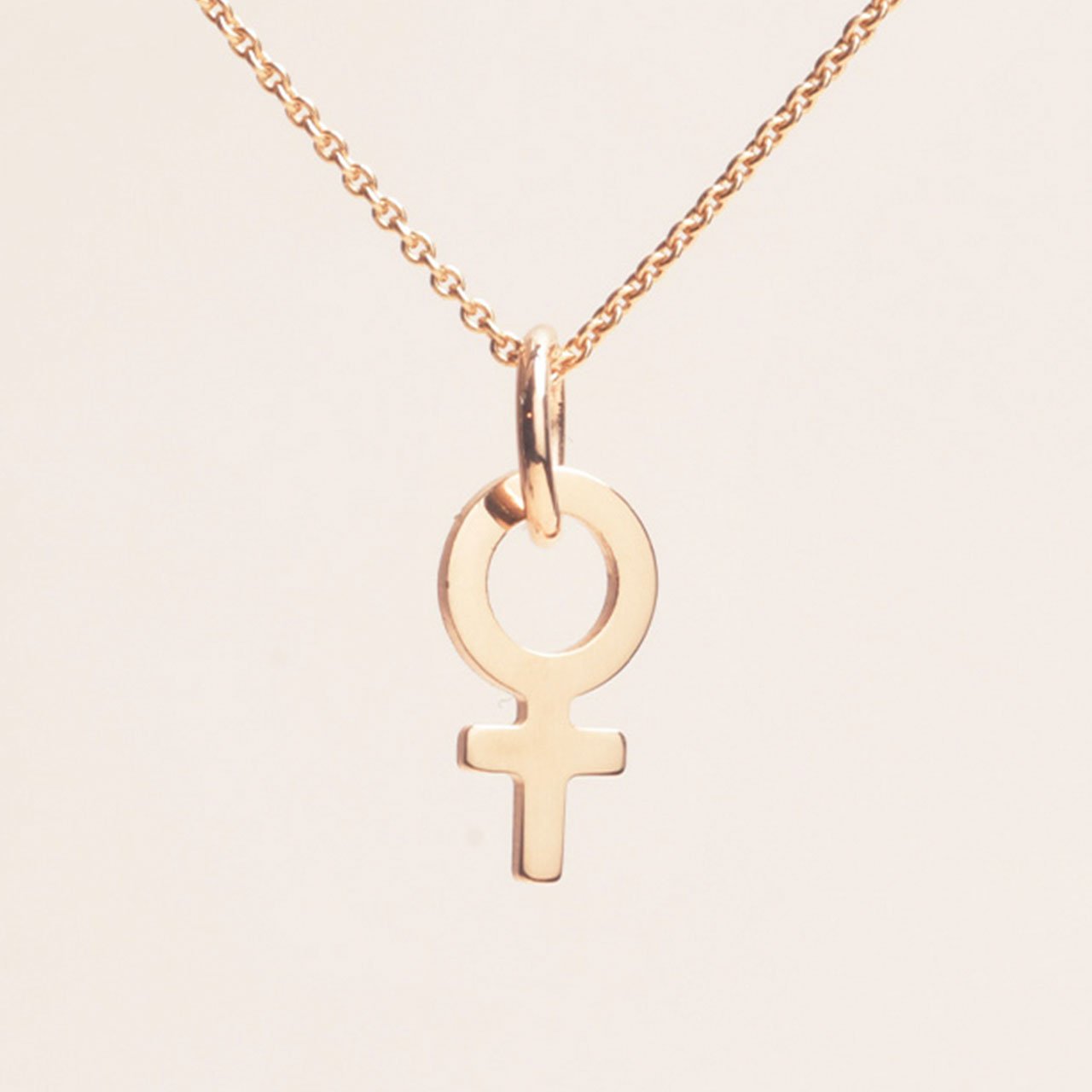 Fatima Litet Hänge 18k Guld - Feministsmeden