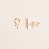 Fatima Små Örhängen 18k Guld