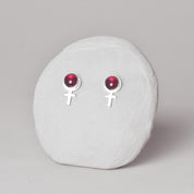 Granat Susan B Studs - Feministsmeden