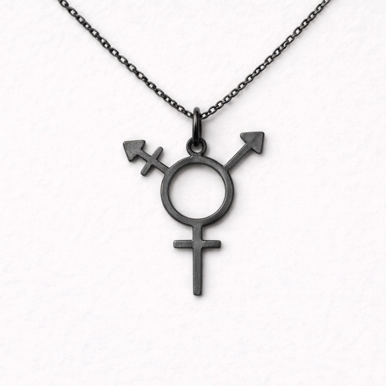 Gwendolyn stor svartoxiderat transsymbol - Feministsmeden