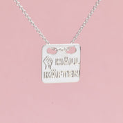 Håll käften hängsmycke - Feministsmeden