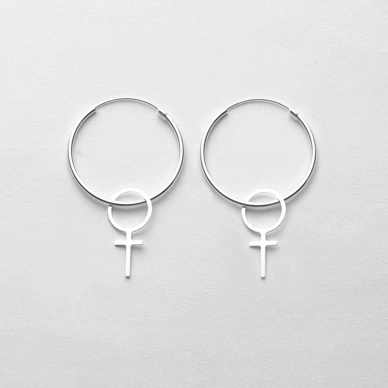 Hoop Feminist 30mm ø - Feministsmeden