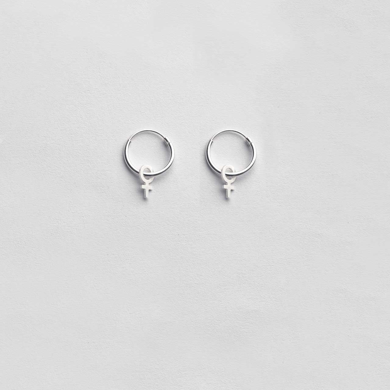 Hoop Feminist Mini 14mm ø - Feministsmeden