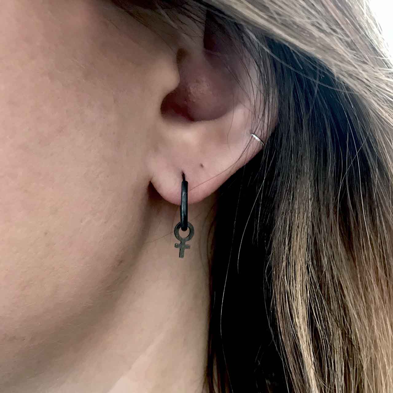 Hoop Feminist Mini 14mm ø - Feministsmeden