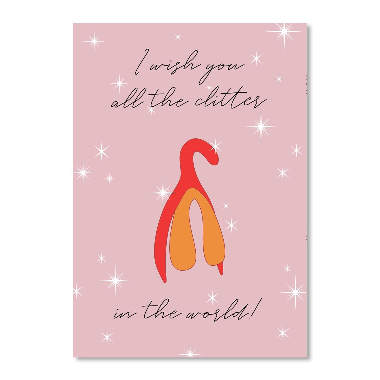 I Wish You All The Clitter! + Snöre - Feministsmeden