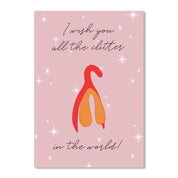 I Wish You All The Clitter! + Snöre - Feministsmeden