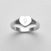 Klackring Hjärta - Feministsmeden