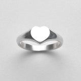 Signet Ring Heart
