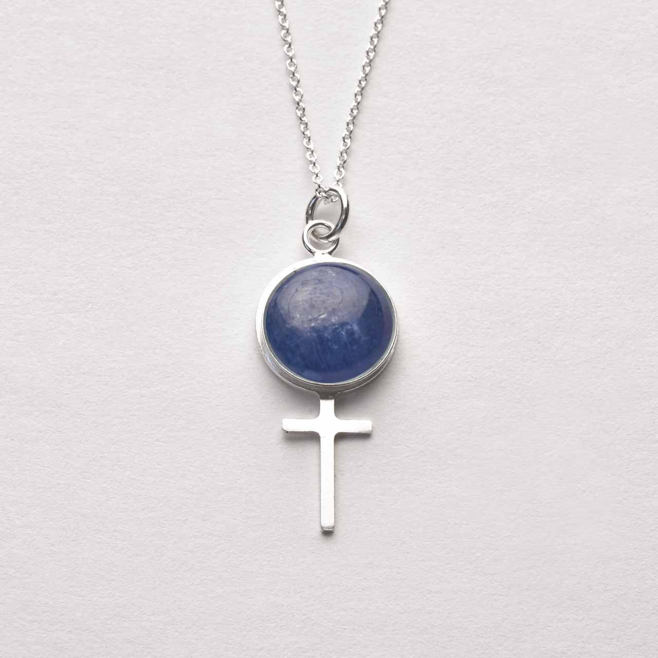 Kyanit Stort Feministsmycke - Feministsmeden