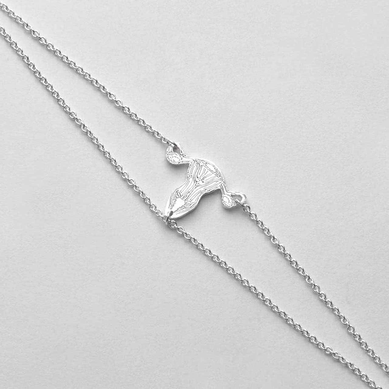 Livmoder Armband - Feministsmeden