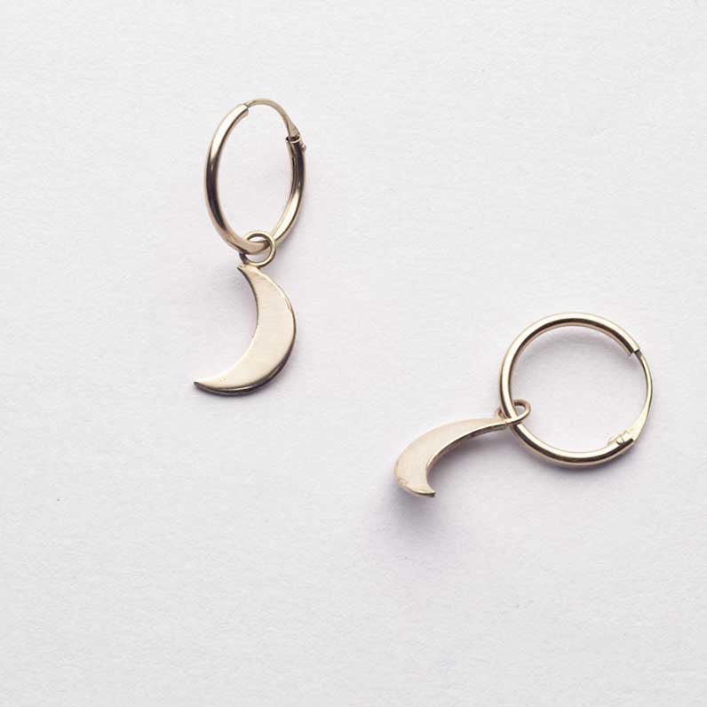 Luna Hoop 18k - Feministsmeden