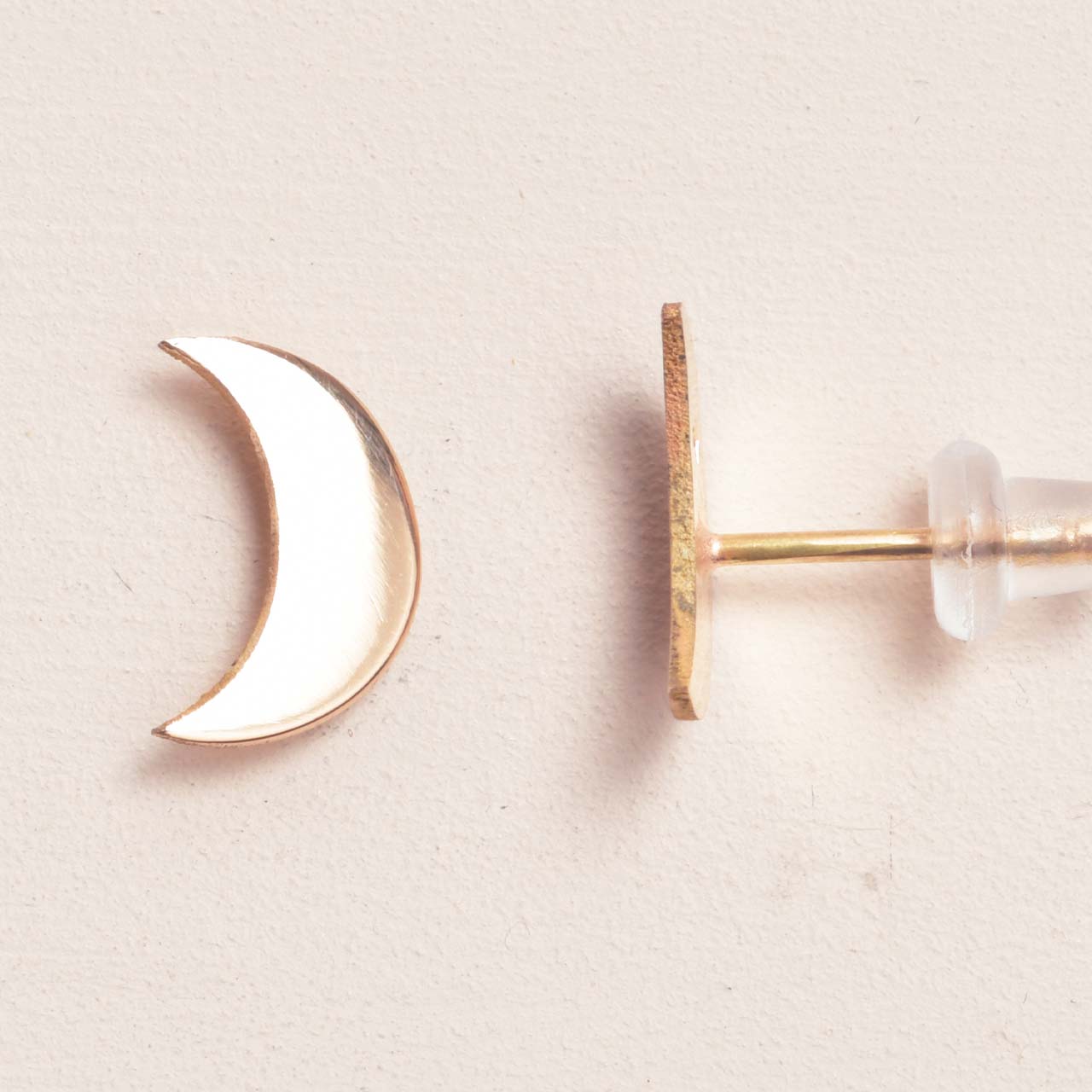 Luna Liten 18k Studs - Feministsmeden
