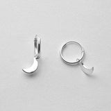 Luna Liten Hoop Örhängen