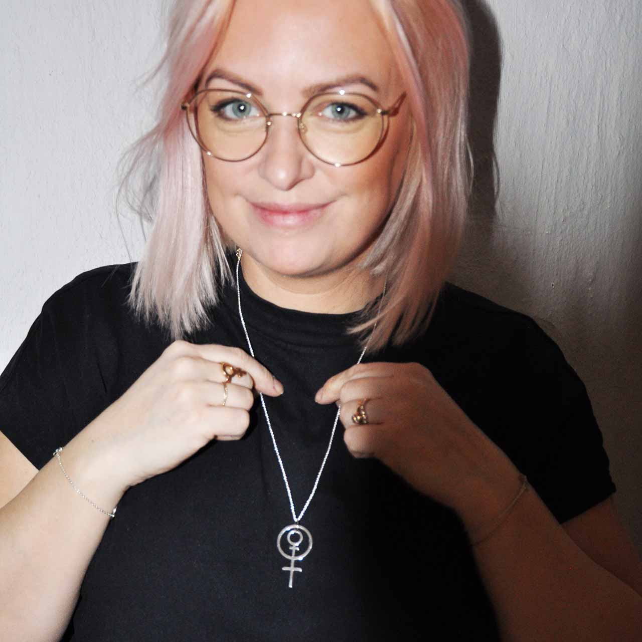 Mamma Stort hängsmycke - Feministsmeden