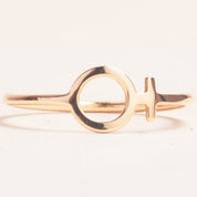 Marie 18k Ring Blank - Feministsmeden