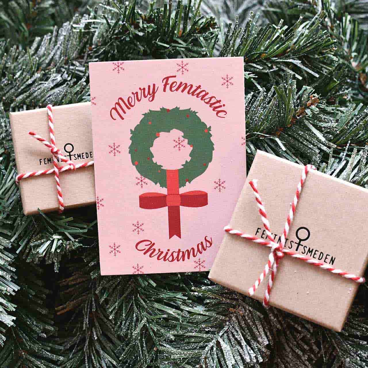 Merry Femtastic Christmas! + Snöre - Feministsmeden