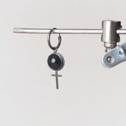 Onyx Stort Svartoxiderat Feministsmycke - Feministsmeden