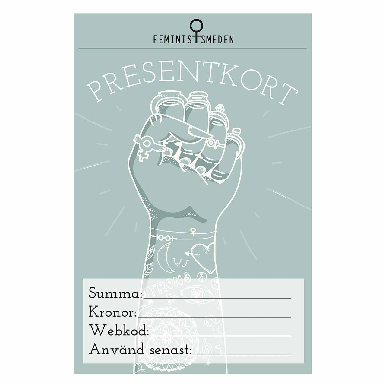 Presentkort - Feministsmeden