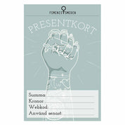 Presentkort - Feministsmeden