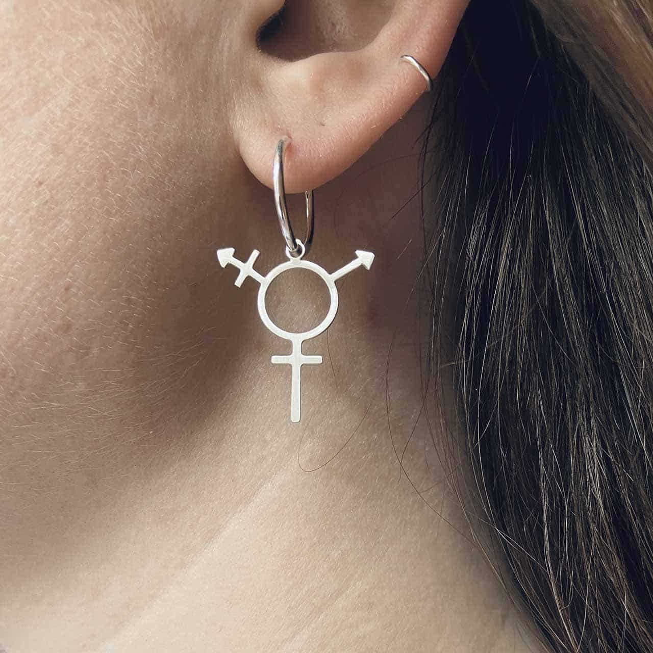 Rita Stor Hoop Transymbol - Feministsmeden