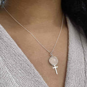 Rosenkvarts Stort Feministsmycke - Feministsmeden