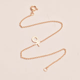 Signe Bracelet Small Female Symbol 18k Gold