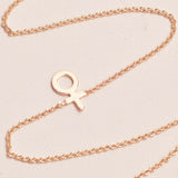 Signe Bracelet Small Female Symbol 18k Gold