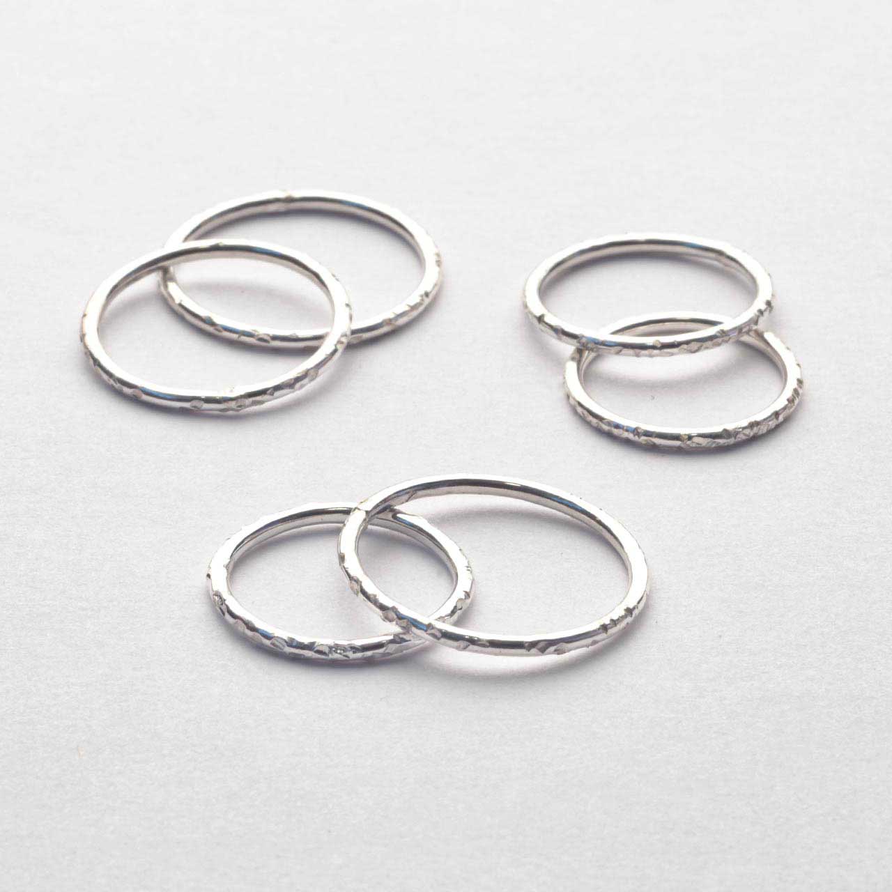 Silverring Struktur - Feministsmeden