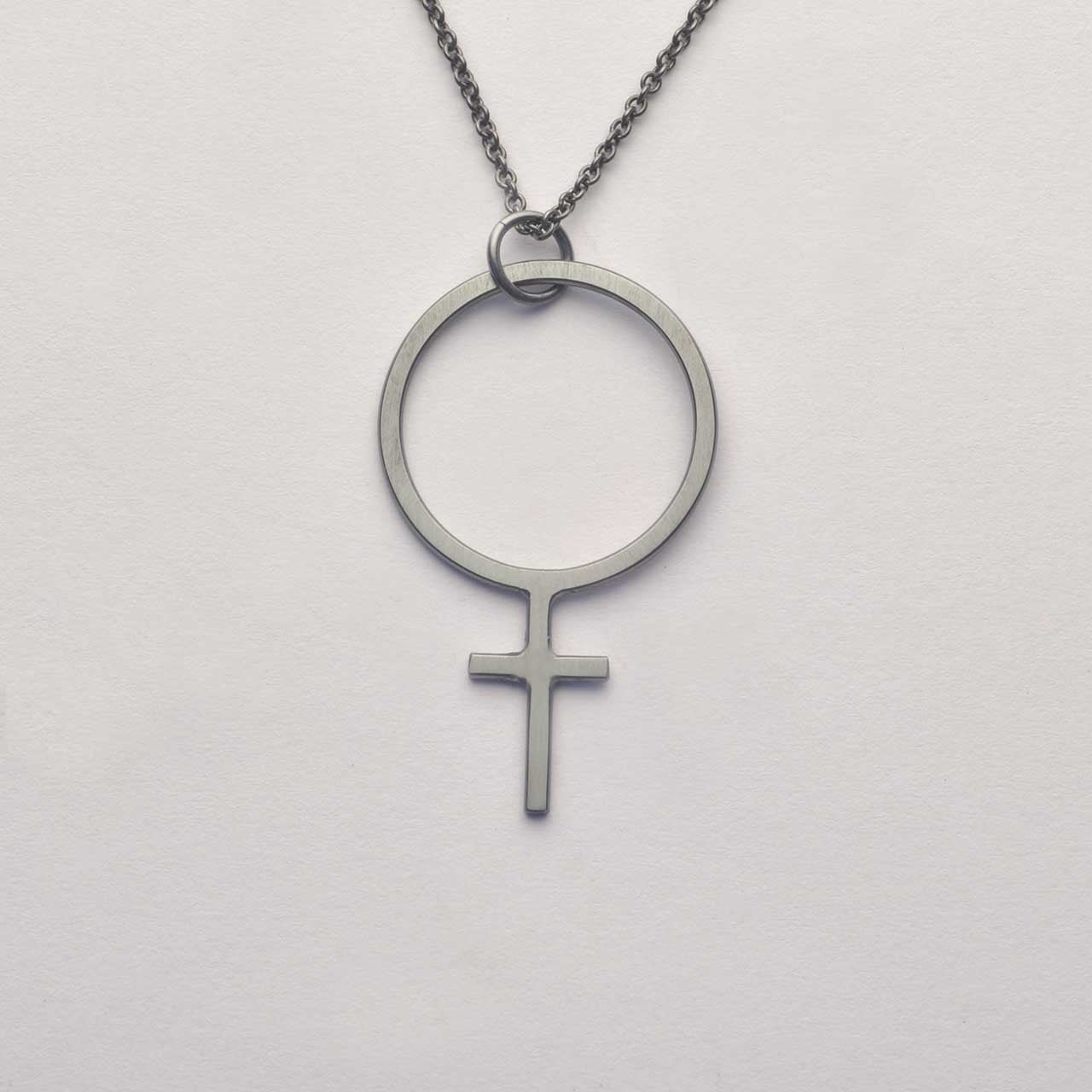 Svartoxiderad Kedja 1,5mm ø - Feministsmeden