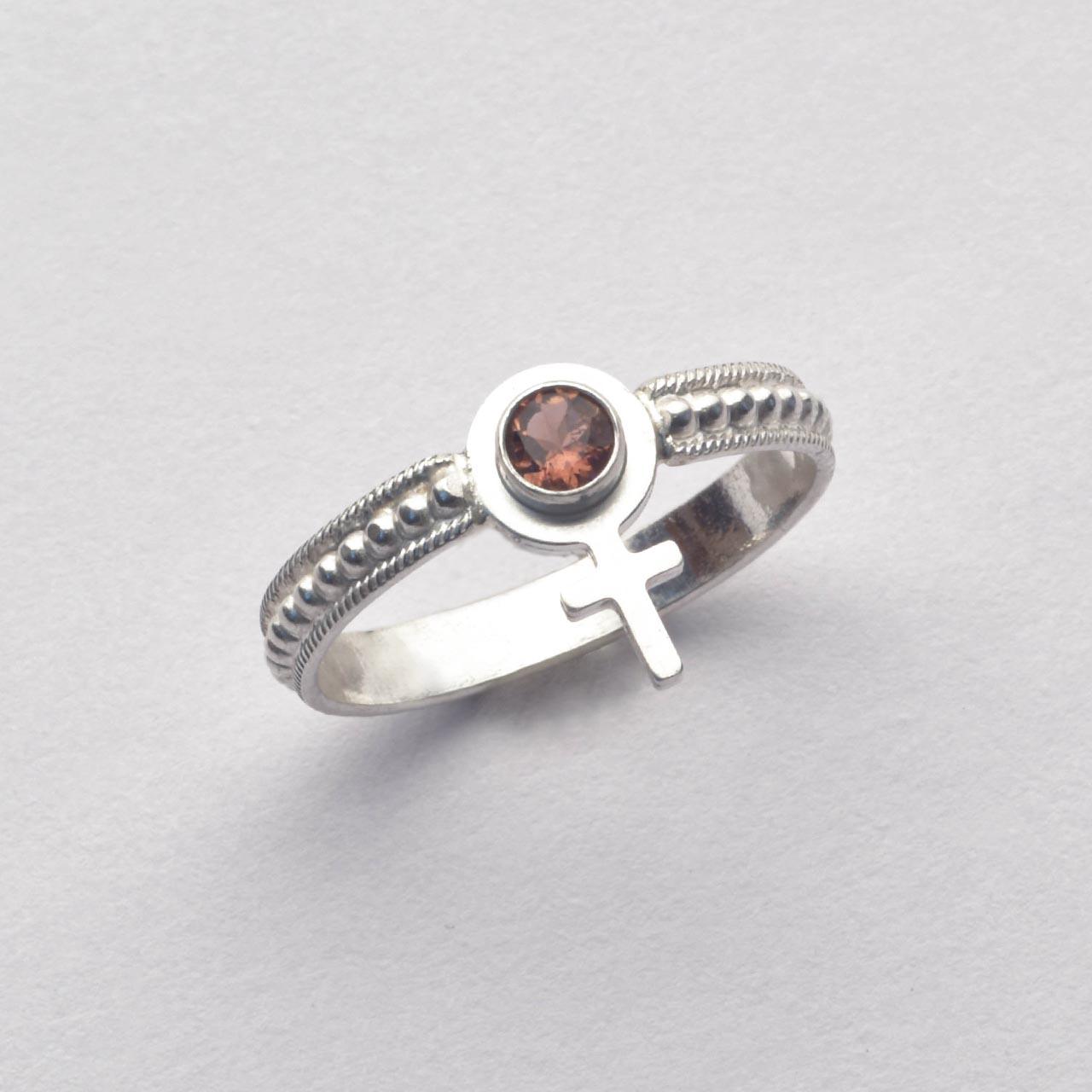 Turmalin Feministring Rosa - Feministsmeden