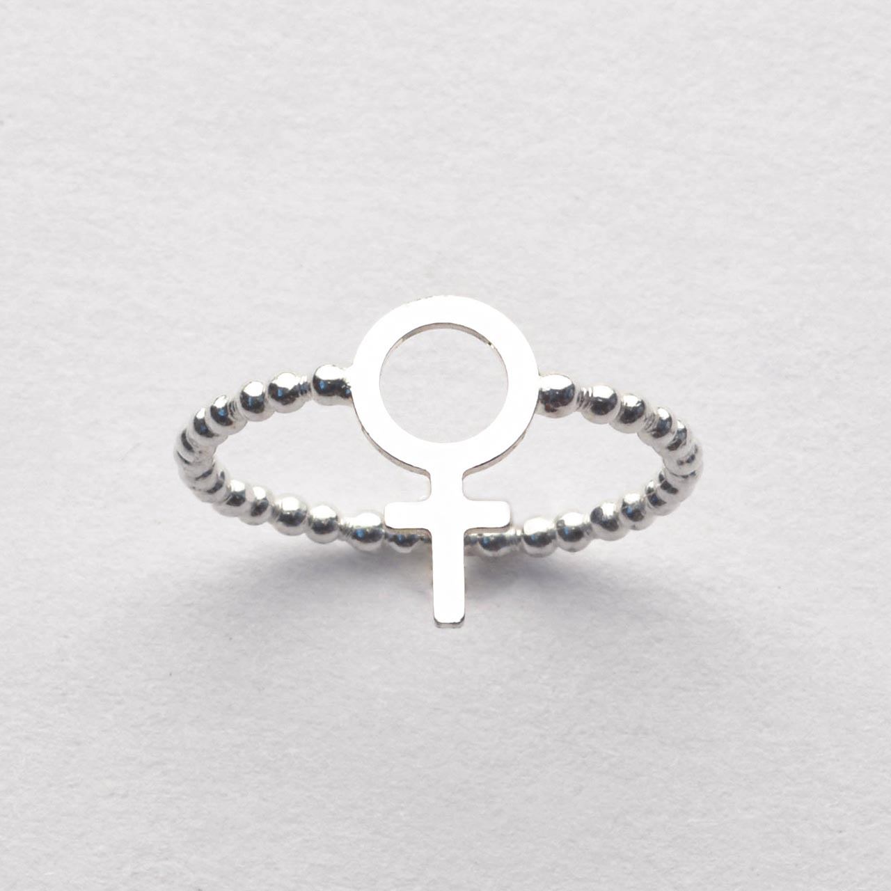 Wilma Ring blank - Feministsmeden