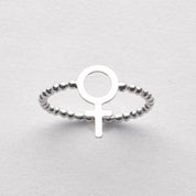 Wilma Ring blank - Feministsmeden